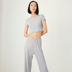 Babaton Cropped T shirt